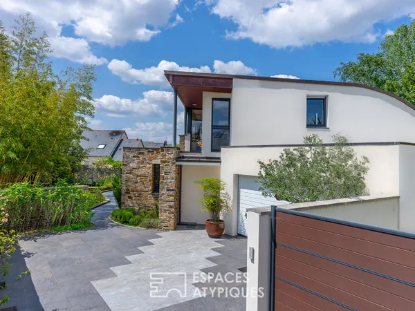 Maison d'Architecte avec jardin paysagé à Nantes 