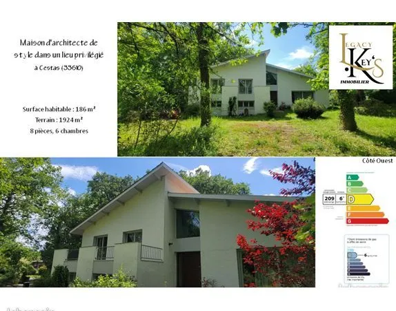 Maison 7 pièces 186 m² 