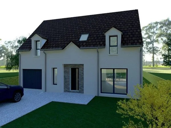 Combles 4 pièces 80 m² 
