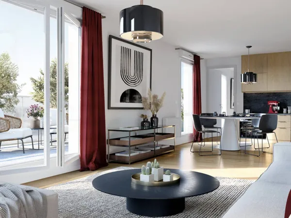 Appartement 2 pièces 49 m² 