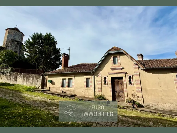 ST JUSTIN - MAISON - 3 CHAMBRES - TOUR - JARDIN - LANDES (40 