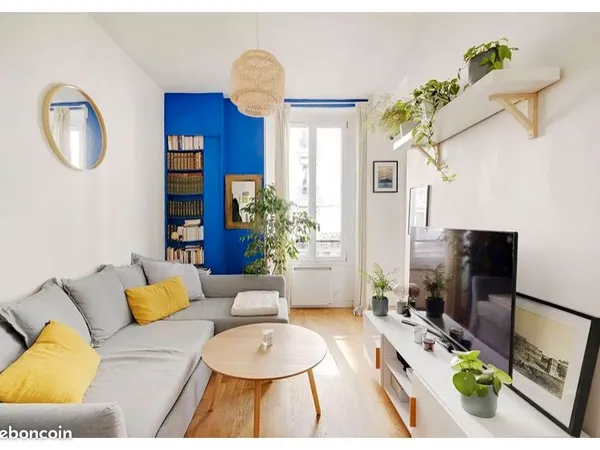 Charmant 2 pièces de 30 m² - Paris 18ème 