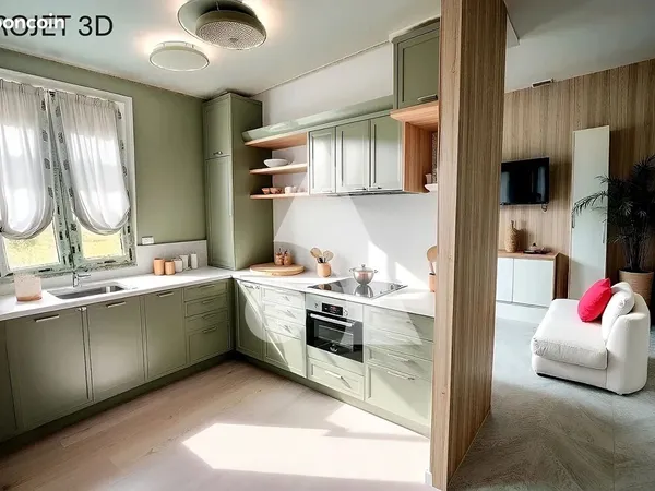 Appartement 2 pièces 44 m² 