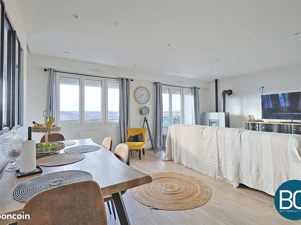 Duplex 4 pièces 93 m² 