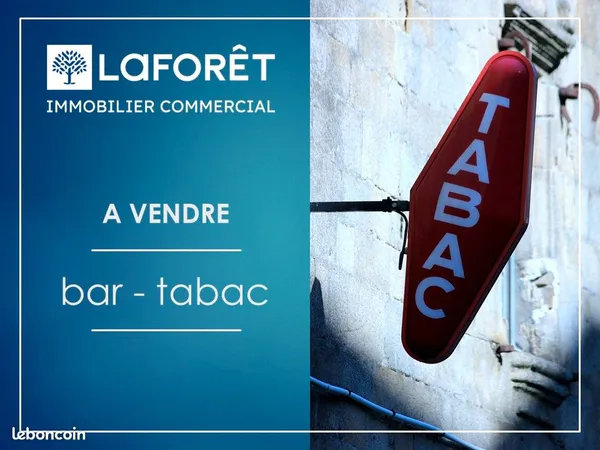 Bar, fonds de commerce, tabac GUER 