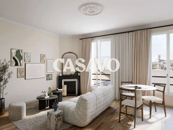 Appartement 2 pièces 37 m² 