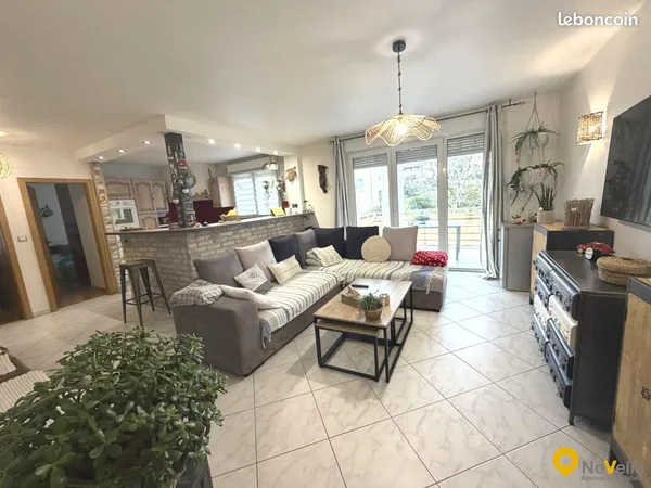 Appartement 3 pièces 74 m² 