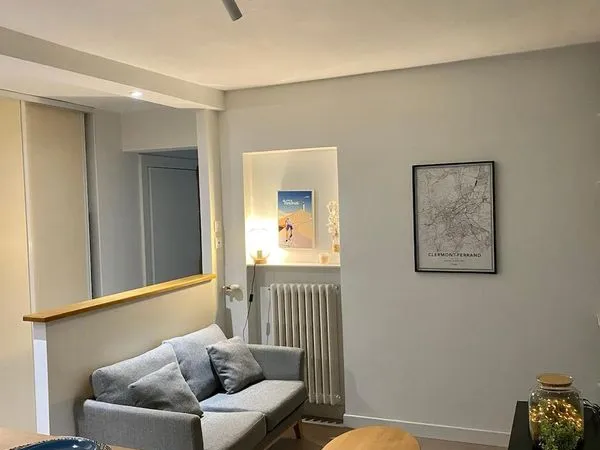 F3 meublé refait à neuf - Résidence calme et sécurisée - Clermont-Ferrand 