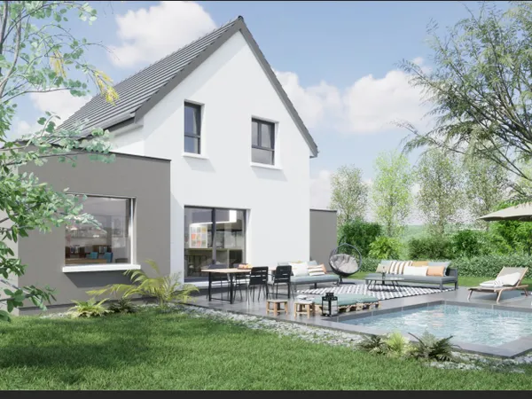 Terrain + maison 112 m² 