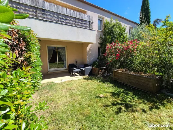 T2 meublé avec jardin, rénové, à Pertuis 