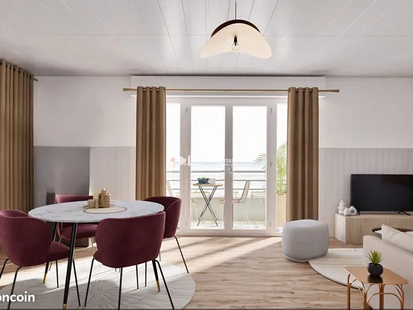 Appartement 3 pièces 53 m² 