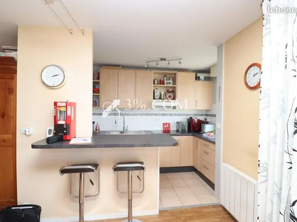 Appartement 3 pièces 61 m² 