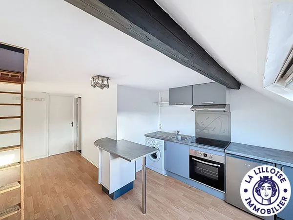Duplex 2 pièces 27 m² 