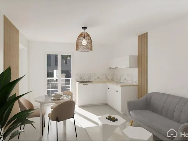 Appartement 2 pièces 28 m² 