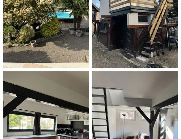 À ROSOY (6km de Super U) : APPARTEMENT F3 rénové / Moderne / Terrasse / Dans un environnement 