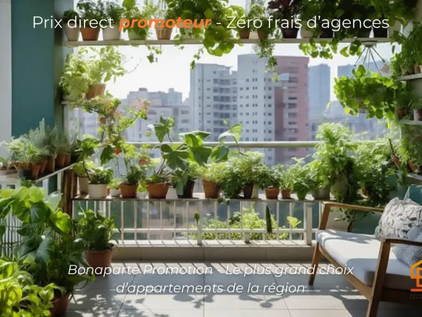 IMMEDIAT APPARTEMENT T4 AVEC SA TERRASSE DE 30M² 