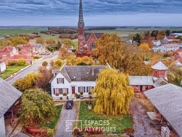 Pension équestre avec belle maison de famille 