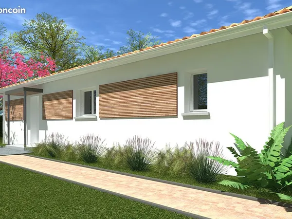 Terrain 500 m² Salles 
