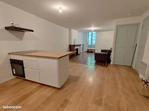 3 pièces 60m², bd Gambetta, direct propriétaire 