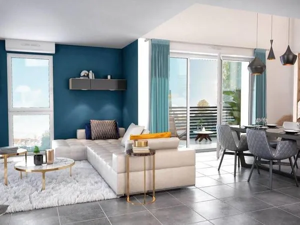 Duplex 4 pièces 84 m² 