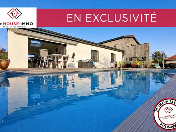 MAISON FAMILIALE RARE - DEUX MAISONS INDÉPENDANTES, UN SEUL LIEU - JARDIN & PISCINE - GARE À PIED 
