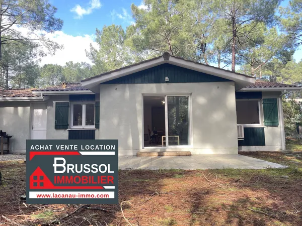 Vente maison de 3 chambres Lacanau-Océan Agence Brussol avec 