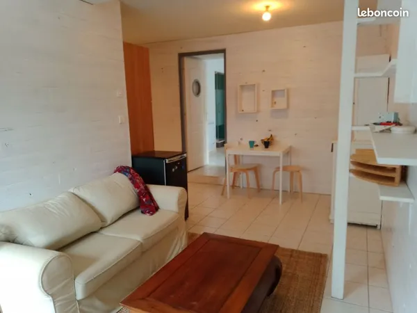 Appartement T2 meublé centre bourg Langan 