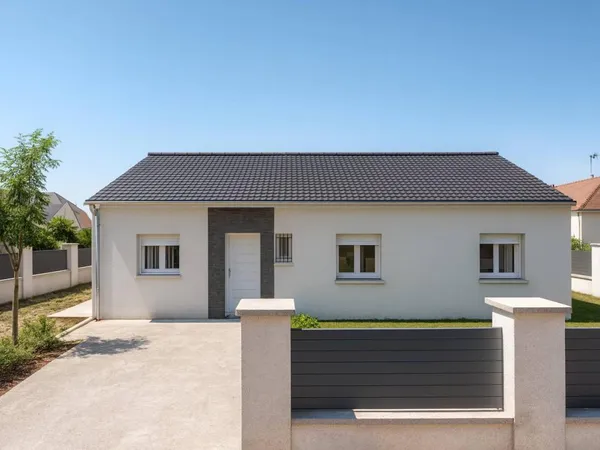 Terrain + maison 65 m² 
