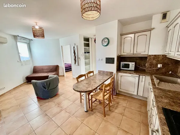 Appartement 2 pièces 38 m² 