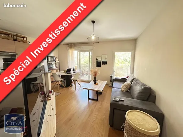 Appartement 2 pièces 44 m² 