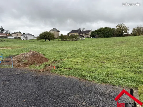 Terrain 1500 m² Ussac 