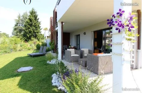 Appartement T4 - 96 m² - Terrasse, Jardin, Garage Double et Grande Cave 