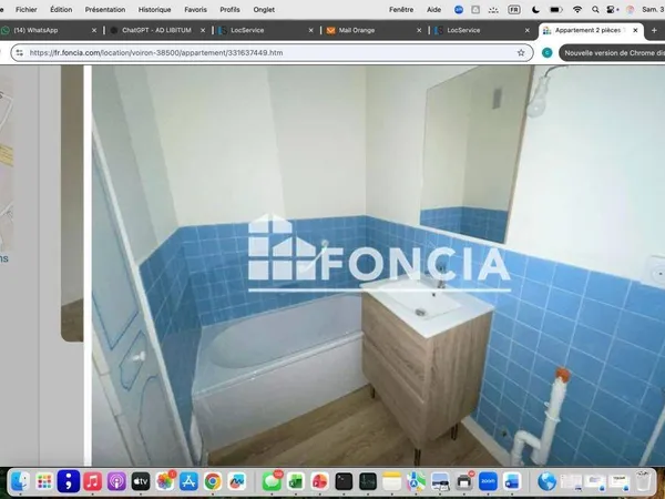 Appartement 2 pièces 46 m² 