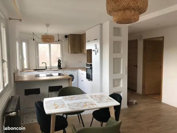 T3 meublé, 55m², 2 places de parking, jardin, cave - Saint-Julien-En-Genevois, Douane de Perly 