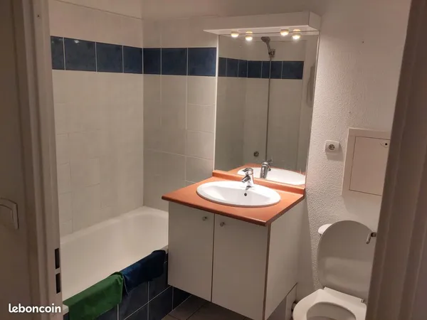 Location appartement de type 2 de 44 m² meublé, situé au premier étage avec ascenseur dans 