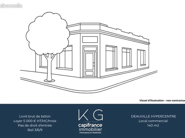 Local commercial 140 m² 