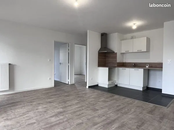 Appartement 3 pièces 63 m² 