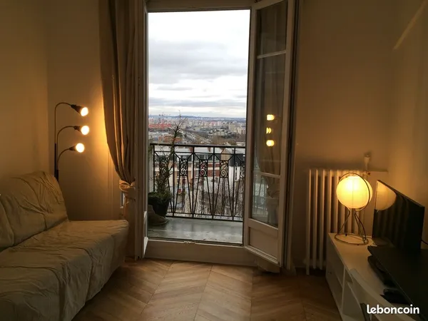Studette meublée Rue de Mouzaïa/Buttes Chaumont - 75019 Paris 
