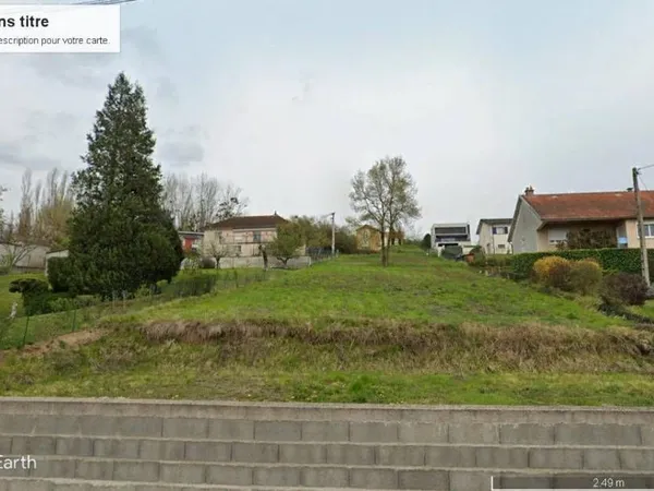 Terrain à bâtir de 900 m² à ABREST (03) 