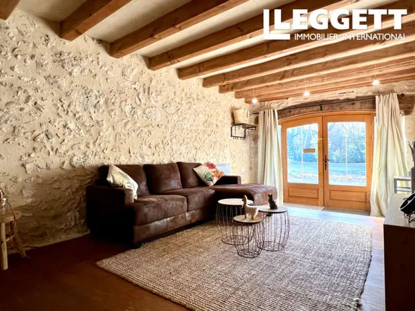 Charmante maison de village rénovée avec prestations de qualité, investissement 