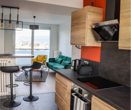 Chambre meublée en colocation 