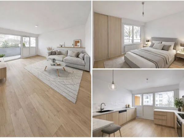 Appartement 3 pièces 65 m² 