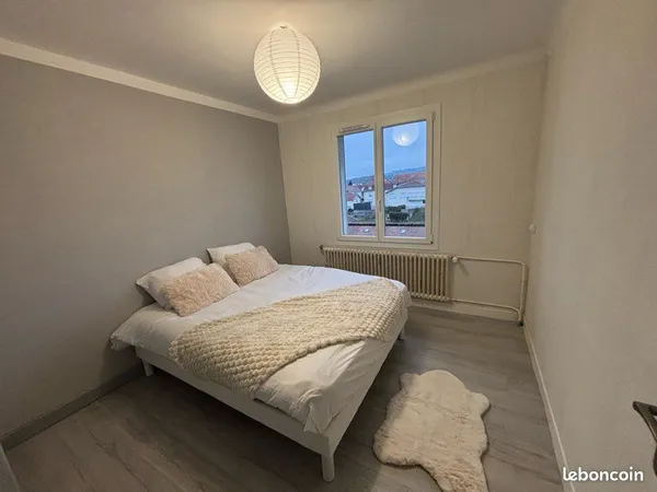 Appartement F5 meublé très lumineux tout équipé 