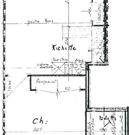 Appartement 2 pièces 40 m² 