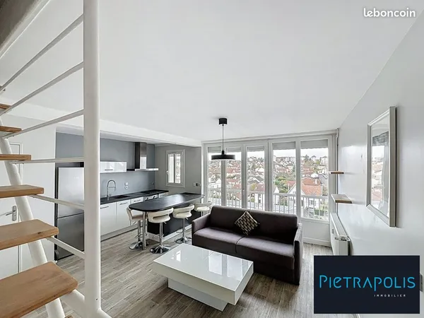 Duplex 3 pièces 48 m² 