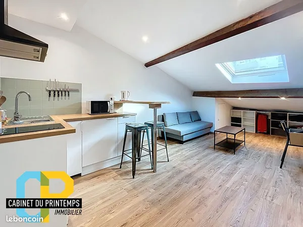 Appartement 1 pièce 19 m² 