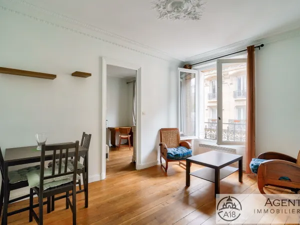 Appartement - 32,3m² - 2 pièces 
