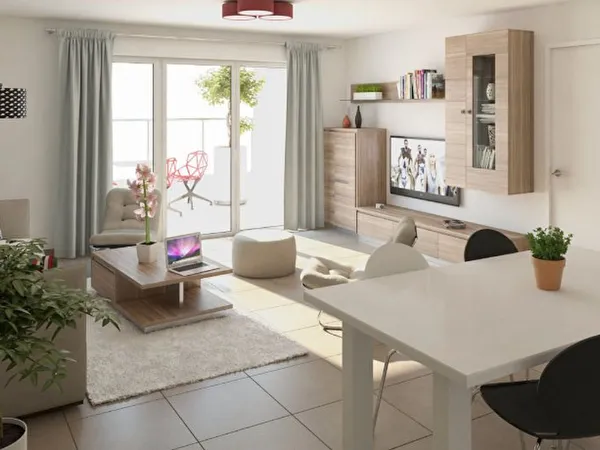 Appartement 2 pièces 38 m² 