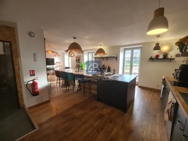 Gîte 5 chambres avec locaux commerciaux à Estaing 