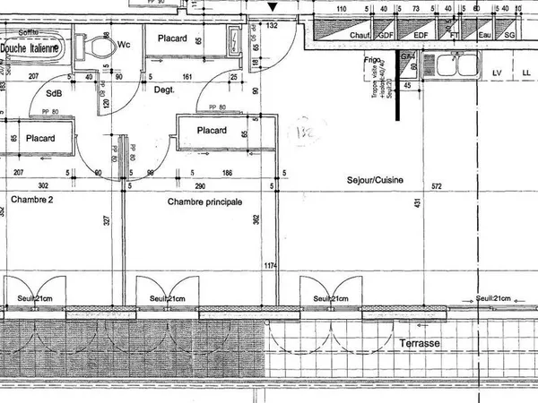 Appartement de 60m2 à louer sur Mions 